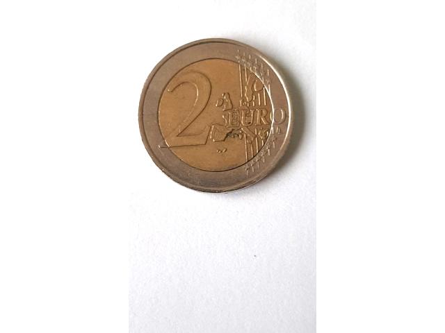 Photo Rare pièces de 2 Euros France. Arbre de vie RF 2001.Défauts + Fauté d'un Fer à  Cheval image 4/6