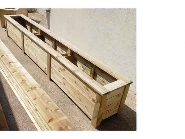Photo realisation de jardiniere sur mesure  toutes dimensions image 4/6