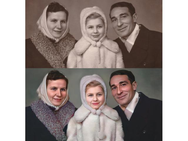 Photo Restauration d'anciennes photos d'une ancienne photo image 4/6