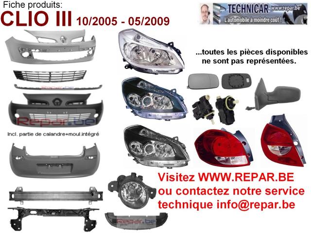 Photo rétroviseur RENAULT CLIO 4   REPAR.BE   TECHNICAR image 4/6
