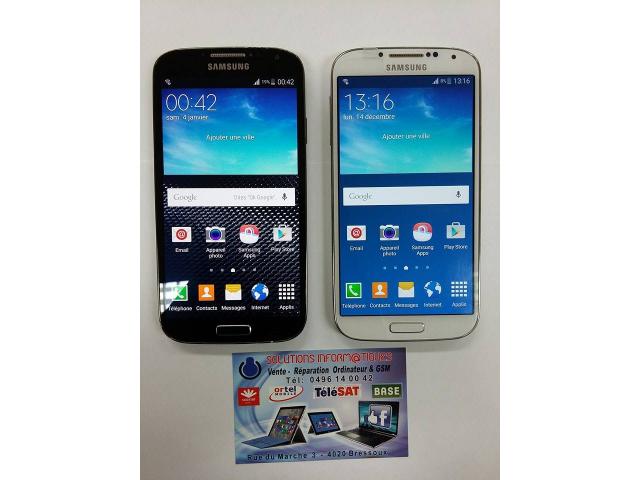 Photo Samsung Galaxy S4 Noir ou Blanc d'occasion image 4/5