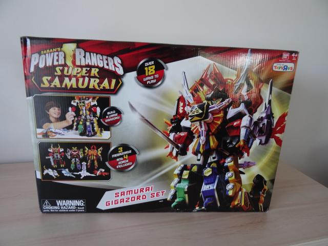 Photo Samurai Giga Megazord Set,exclu Toys"R"Us,robot,jouet,Power Rangers,Zord,collection,Saban, image 4/5