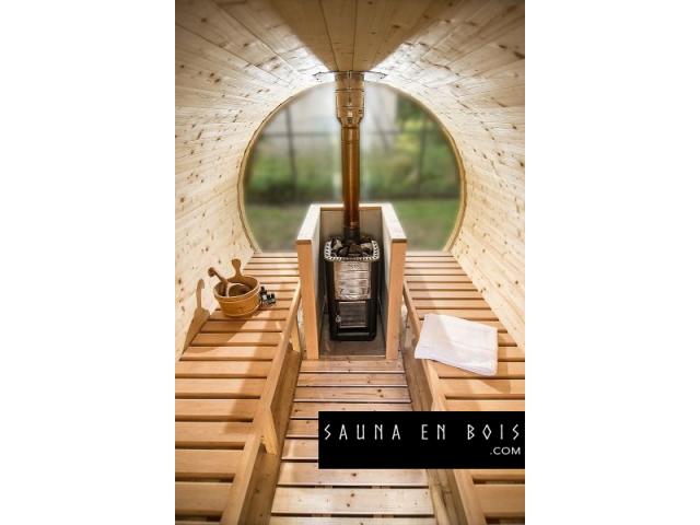 Photo Sauna barrel - sauna authentique image 4/5