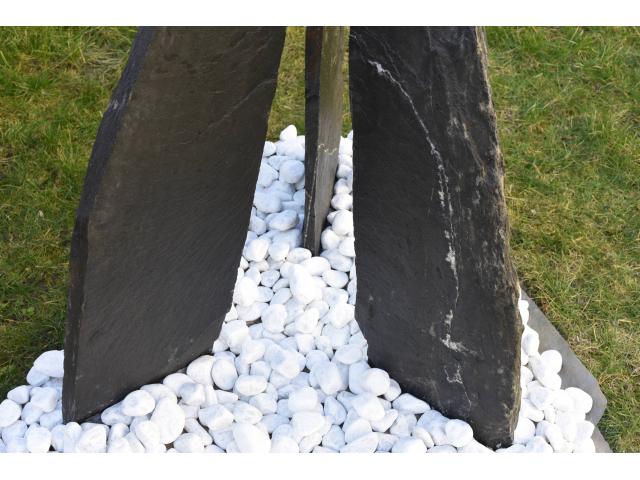 Photo Skulptur aus Marmor und Schiefer – Gartenstatue image 4/5