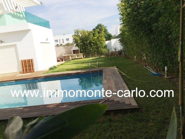 Photo Splendide Villa neuve style moderne à vendre à Souissi Rabat image 4/5