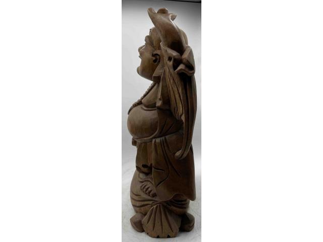 Photo Statue de bouddha rieur debout - H: 41 cm image 4/4