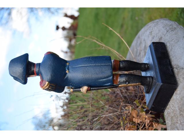 Photo STATUE DE NAPOLEON EN FONTE PATINEE POLYCHROME image 4/6