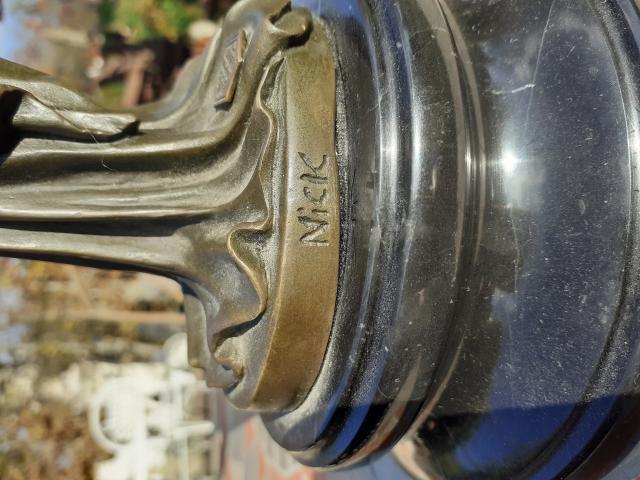 Photo STATUE EN BRONZE SIGNE SUR SOCLE EN MARBRE image 4/6