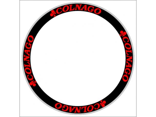 Photo stickers autocollants decal COLNAGO roues 700c jantes 45mm 48mm 50mm image 4/6