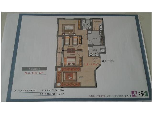 Photo super appartement standing garan de 94m2 image 4/6