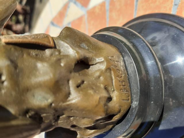 Photo SUPERBE BRONZE ANIMALIER (les hiboux) image 4/6