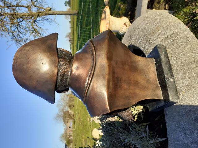 Photo SUPERBE BUSTE EN BRONZE DE NAPOLEON SUR SOCLE EN MARBRE image 4/6