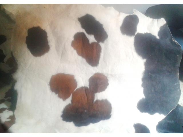 Photo Tapis peau de vache naturelle image 4/6