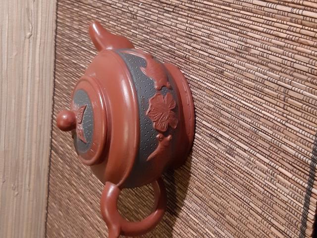 Photo Théière chinoise en terre rouge de chine image 4/4