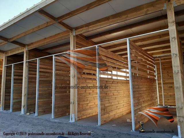 Photo TOP Construire une Écurie, Box Extérieur pour Chevaux, Box pour Chevaux et Abri de Prairie image 4/6