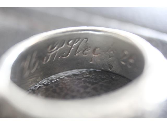 Photo Totenkopf Silber Ring, Ehrenring 1937 image 4/5