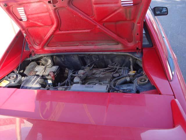 Photo Toyota MR2 AW11 rouge de 1988 image 4/4