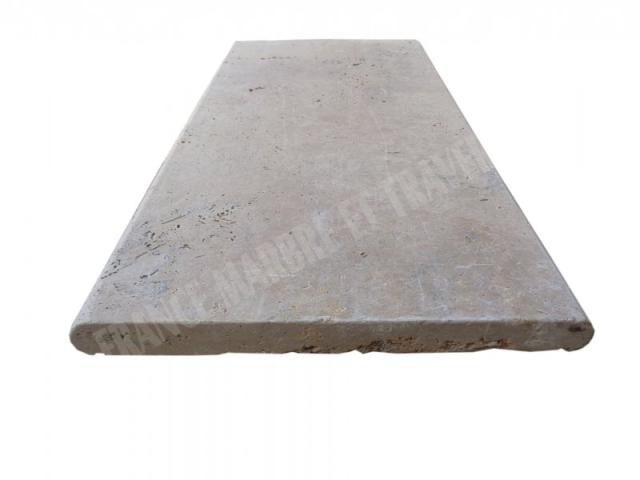 Photo Travertin Beige Couvertine avec goutte d'eau 30,5x61  cm image 4/5