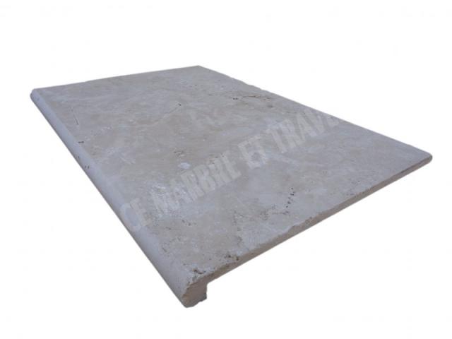 Photo Travertin Beige Nez de Marche Arrondi 40,6x61 cm image 4/5