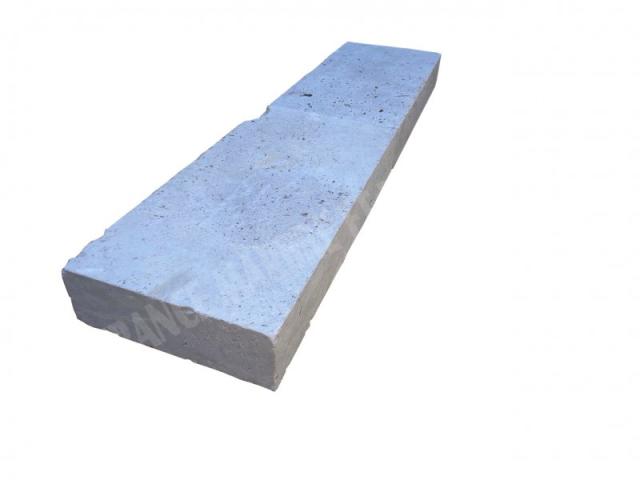 Photo Travertin Beige Nuancé Margelle de Piscine Bord Droit 30,5x61x10cm image 4/5