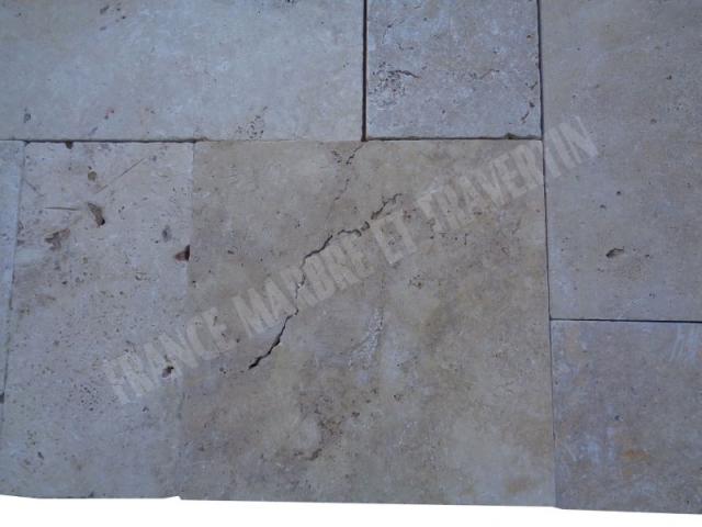 Photo Travertin Classique Opus Romain 1,2 cm Antique Rustique image 4/5