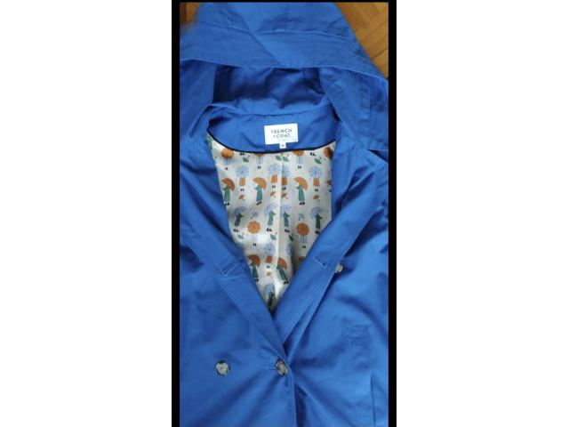 Photo Trench-coat bleu Comme neuf image 4/5