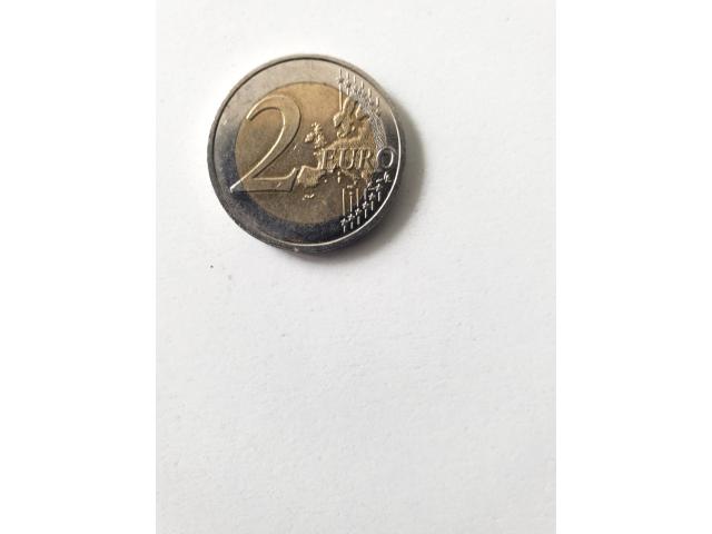 Photo Vend la pièce de 2 Euros 2008 Letzebuerg Luxembourg très fauté la lettre F dans une étoile, surplus  image 4/5