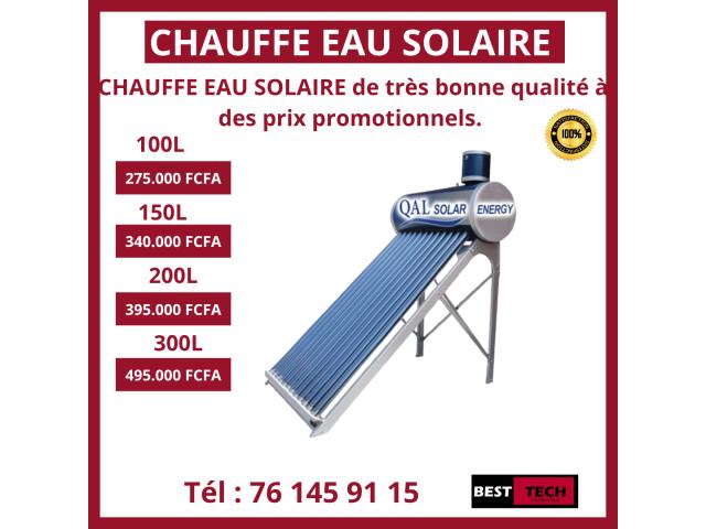 Photo VENTE DE CHAUFFES EAU SOLAIRES 100L,150L, 200L &  300L image 4/4