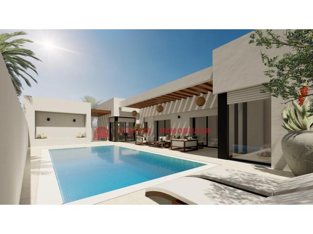 Photo Villa à vendre en zone Urbaine - titre bleu Djerba et conformité image 4/5