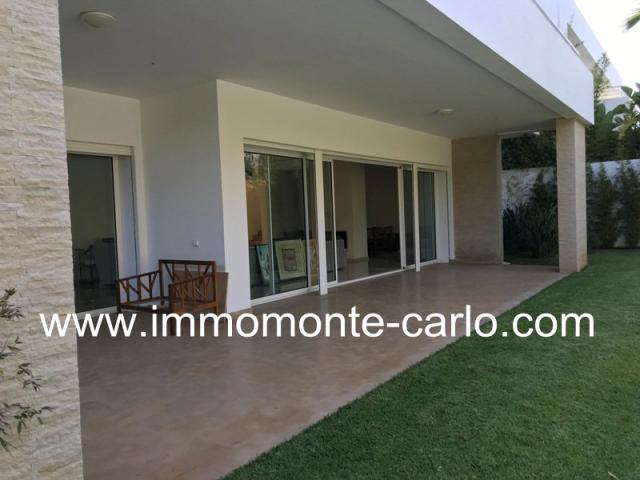 Photo Villa neuve style moderne en location à Souissi Rabat image 4/4