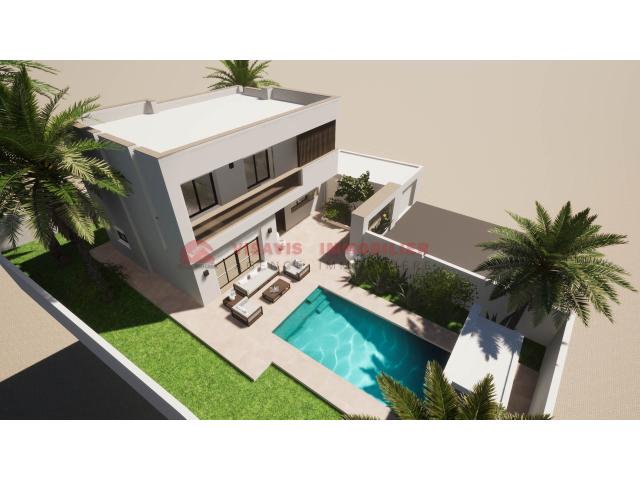 Photo VILLA TITRE BLEU - P 694 - HOUMT SOUK DJERBA - PROJET CLÉ EN MAIN image 4/5