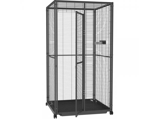 Photo Volière mobile 1x1x2 m pour perroquet cage perroquet Volière 1x1x2 m pour perroquet voliere perroque image 4/6
