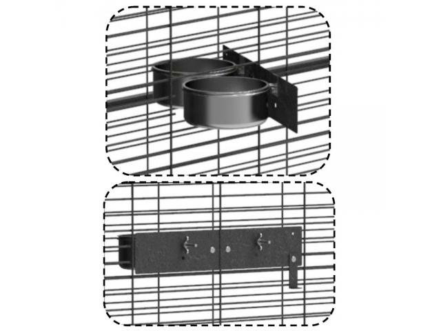 Photo Volière panoramique 2x2x2 m toit maille cage perroquet volière exterieure volière intérieur image 4/5