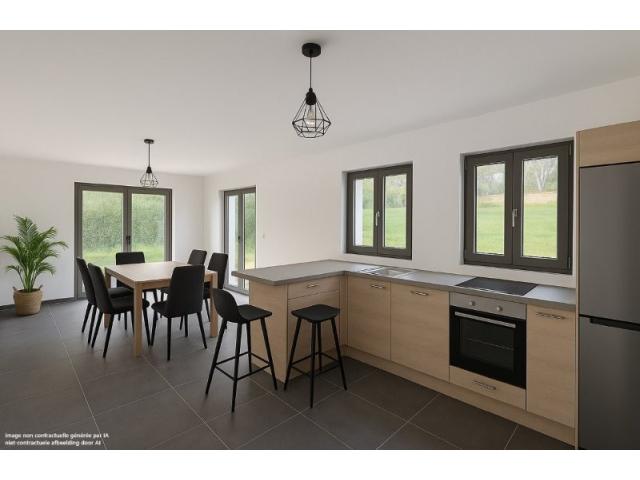 Photo 6830 Les Hayons : nouvelle construction, maison 4 faç, 3 chambres. image 5/6