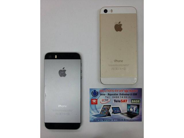 Photo Apple iPhone 5S Noir/Gold 16Gb d'occasion image 5/5