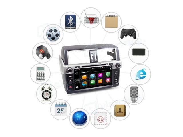 Photo AUTORADIO TOYOTA PRADO GPS ANDROID image 5/6
