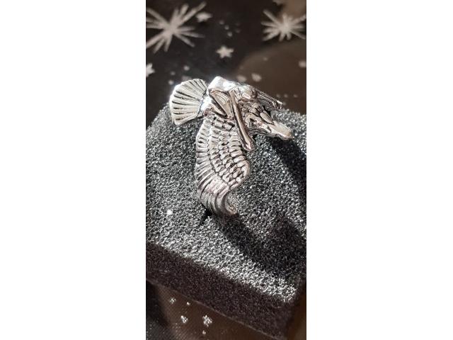 Photo Bague Aigle volant & femme image 5/6