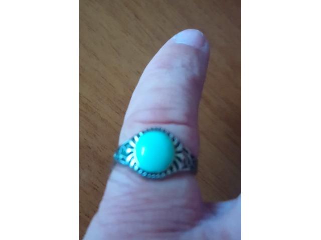 Photo Bagues bleues  turquoises image 5/6