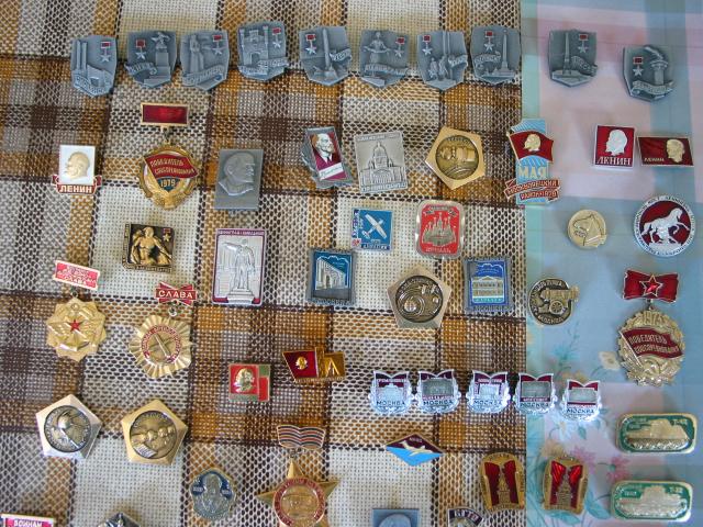 Photo Belle collection de 88 médailles de l'ex U.R.S.S image 5/6