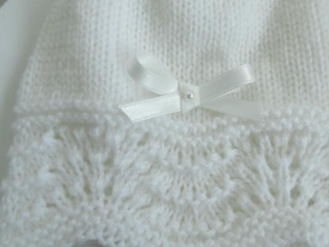 Photo Bonnets rose et blanc image 5/6