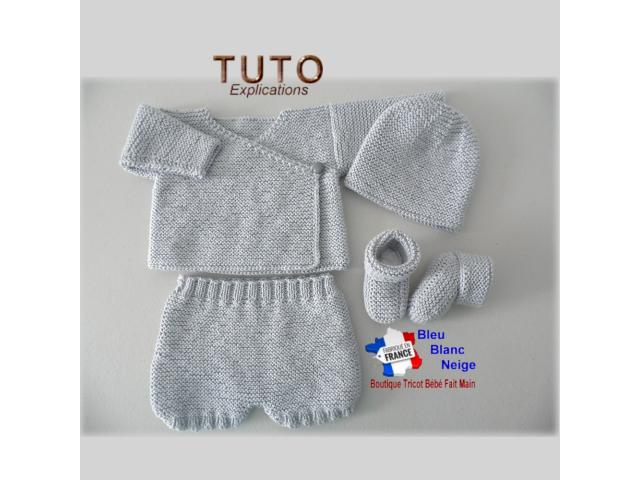 Photo Boutique layette bébé et PATRON à tricoter en pdf image 5/5