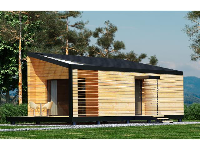 Photo chalets en bois studios design E.k de 45m2 image 5/6