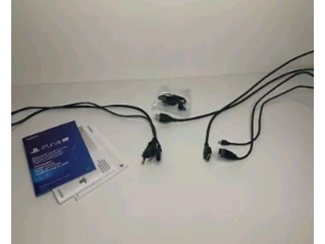 Photo Console Sony Playstation 4 Pro 1 To (CUH-7216B) avec manette, boîte, 5 jeux image 5/6
