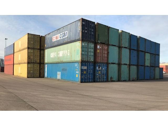 Photo Container 12 mètres occasion (40/20) pieds Occasion et FRIGORIFIQUE image 5/5