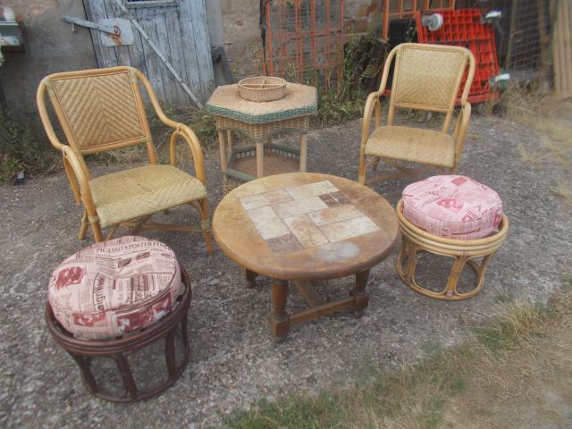 Photo fauteuils meuble etc en rotin faire prix image 5/5