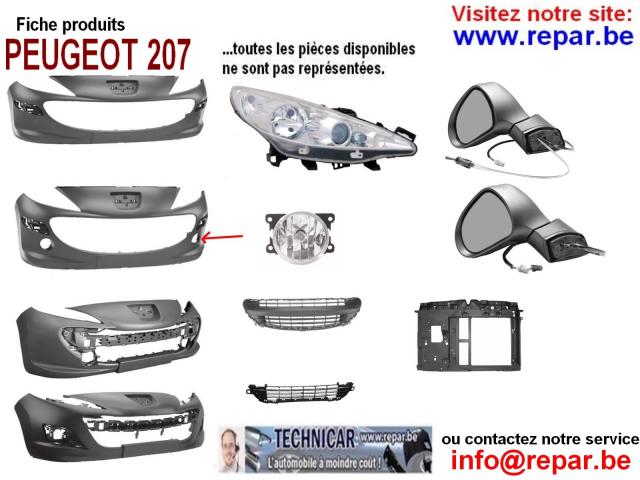 Photo feu arrière PAUGEOT 308 phase 2   REPAR.BE   TECHNICAR image 5/6
