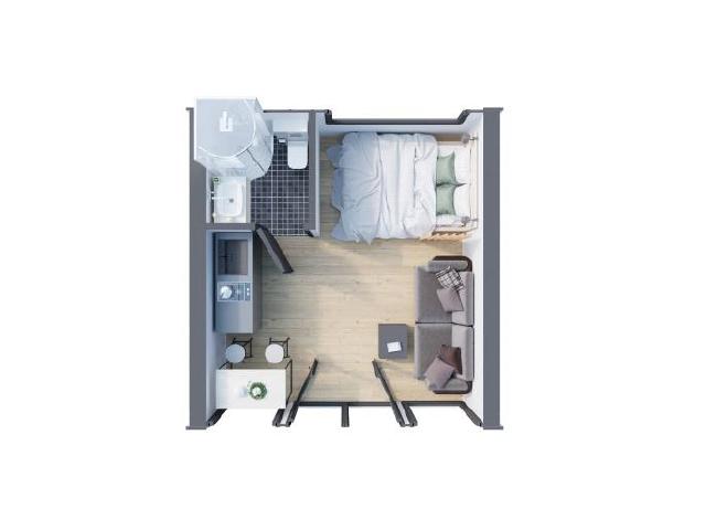 Photo Frame Panel Modular House with 24 m² Terrace image 5/6