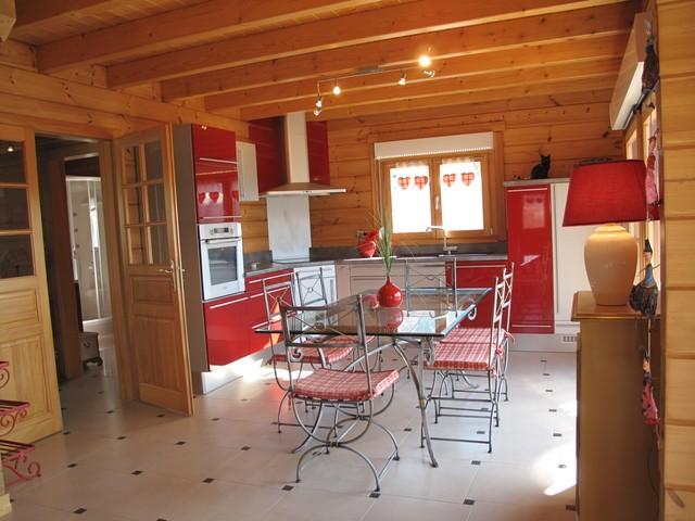 Photo France - BUSSANG - (Hautes-Vosges): Chalet Finn'Import de 130 m² en parfait état édifié en 2005 sur  image 5/6
