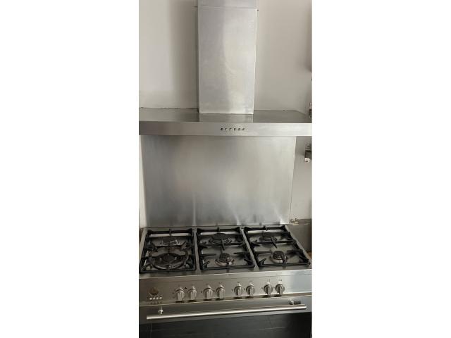 Photo Gaziniere Fourneau M-System avec hotte image 5/6