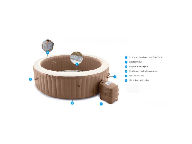 Photo JACUZZI SPA INTEX 4 PLACES image 5/5